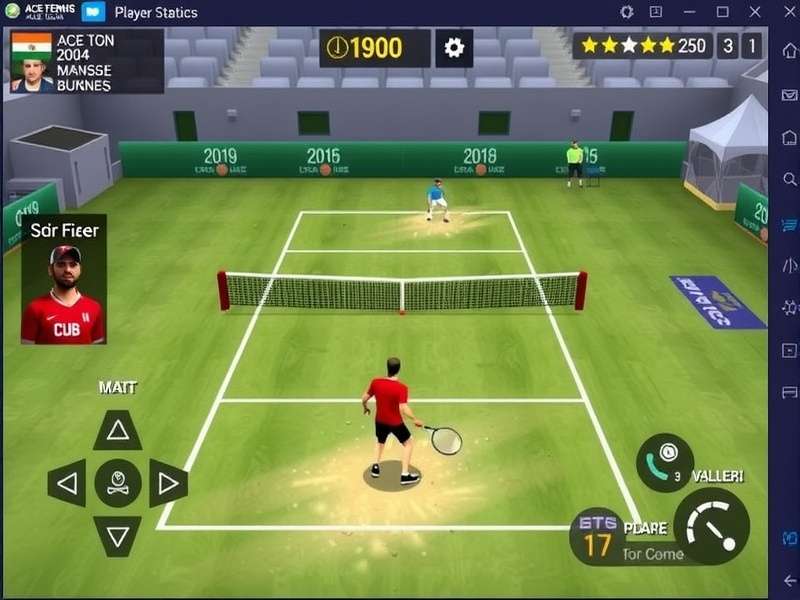Ace Tennis India Clash Player Statistics